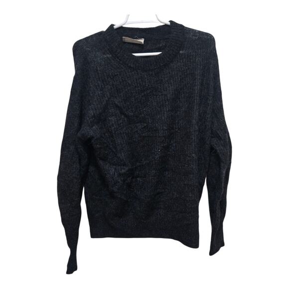 Everlane Sweaters - Everlane sweater womens size small black alpaca blend cocoon longsleeve